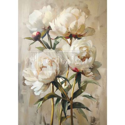Prima Marketing - ReDesign - A1 Decoupage Fiber Paper - The Art of Blooming