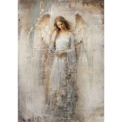 Prima Marketing - ReDesign - A1 Decoupage Fiber Paper - Divine Messenger