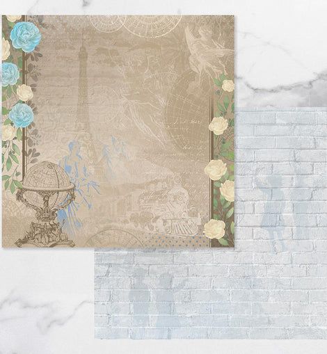 Couture Creations - 12&quot;x12&quot; Double-sided Paper - New Adventures - 01