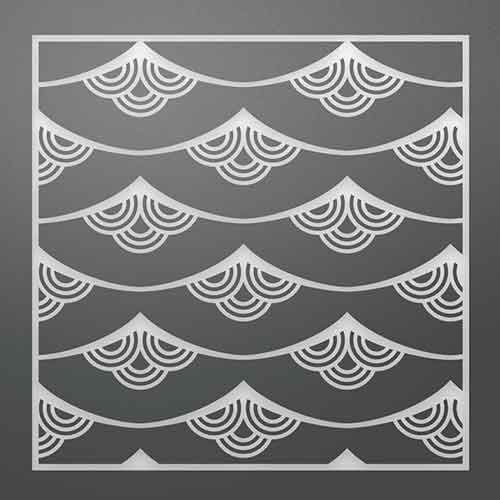 Couture Creations - Metal Die - Gentle Ocean