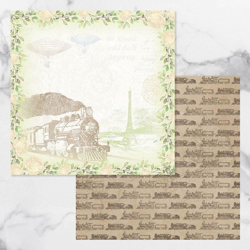 Couture Creations - 12&quot;x12&quot; Double-sided Paper - New Adventures - 08