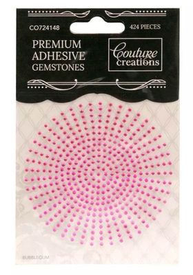 Couture Creations - Self Adhesive Gemstones - 2mm - Bubblegum