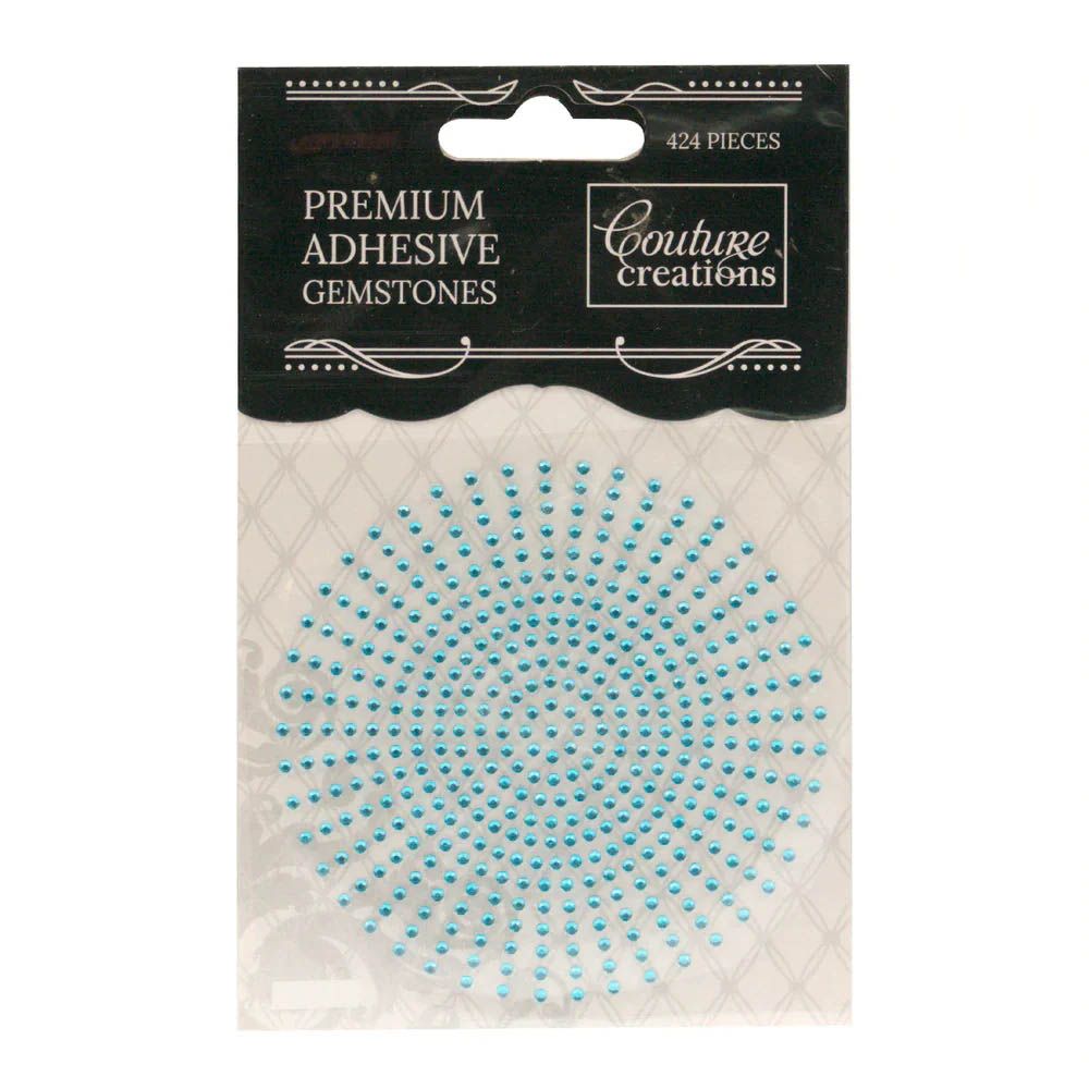 Couture Creations - Self Adhesive Gemstones - 2mm - Powder Blue