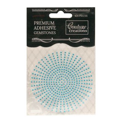 Couture Creations - Self Adhesive Gemstones - 2mm - Powder Blue