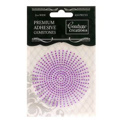 Couture Creations - Self Adhesive Gemstones - 2mm - Amethyst