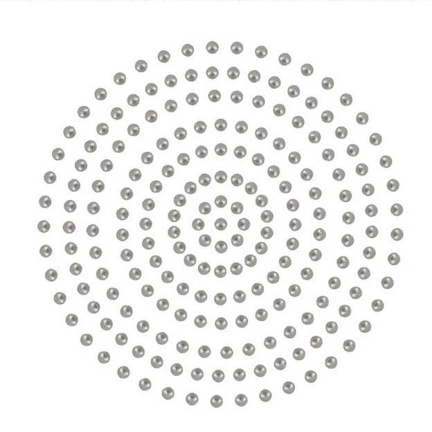 Couture Creations - Premium Adhesive Pearls - 2mm - Silver