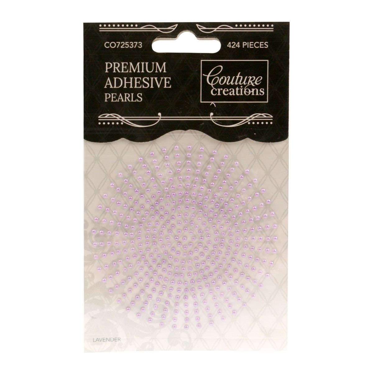 Couture Creations - Premium Adhesive Pearls - 2mm - Lavender