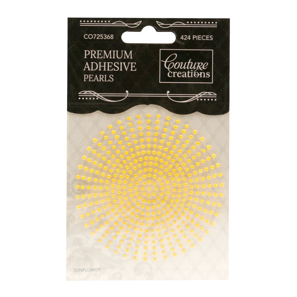 Couture Creations - Premium Adhesive Pearls - 2mm - Sunflower