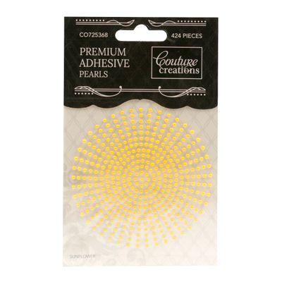 Couture Creations - Premium Adhesive Pearls - 2mm - Sunflower