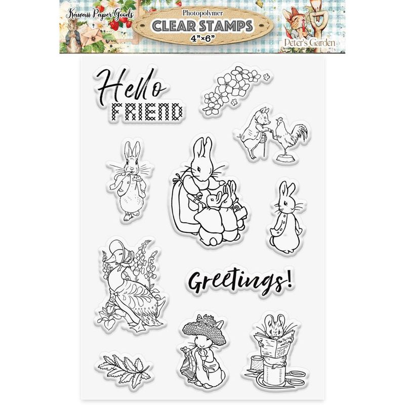 Memory Place - Peter's Garden - Clear Stamp Set