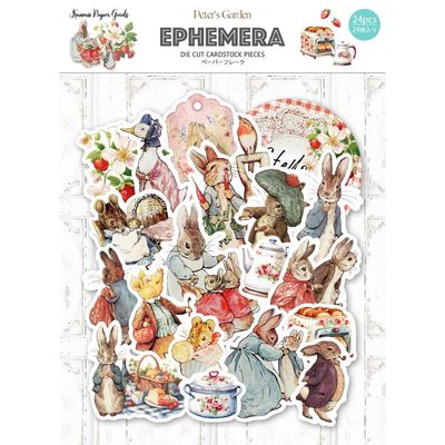 Memory Place - Peter&#39;s Garden - Die-cut Ephemera