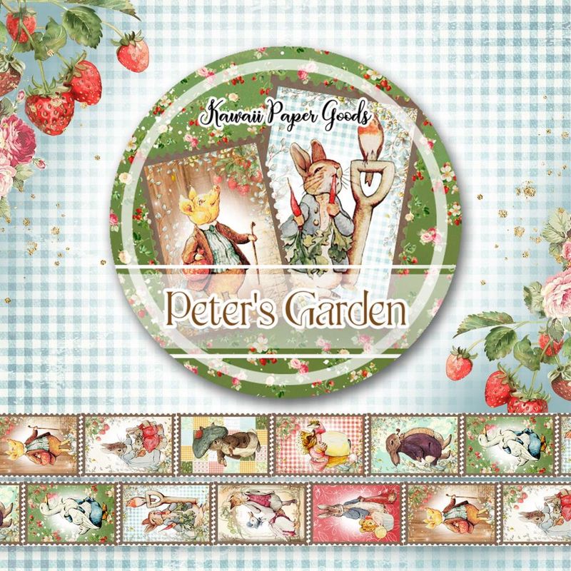 Memory Place - Peter's Garden - Washi Tape 2