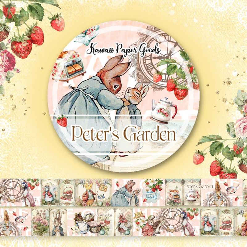 Memory Place - Peter's Garden - Washi Tape 1