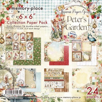 Memory Place - Peter&#39;s Garden - 6&quot;x6&quot; Double-sided Paper Collection