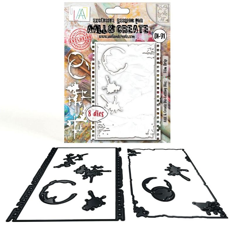 AALL &amp; Create - Metal Die Set - Film Drip