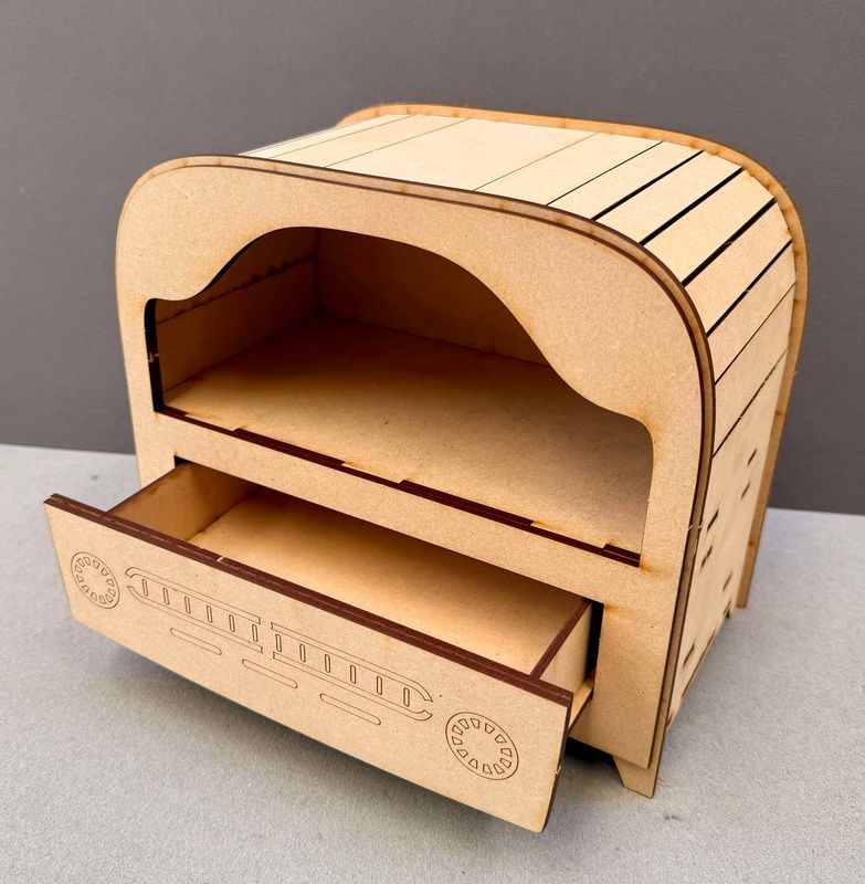 Dusty Attic - Project - MDF 3D Retro Radio