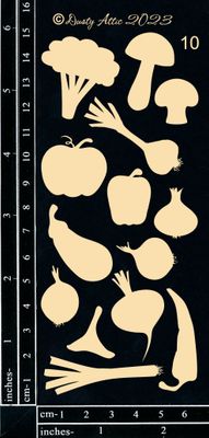 Dusty Attic - Chipboard - Kitchen Icons #10