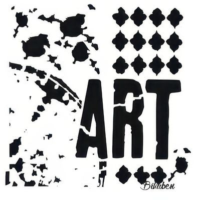 The Crafters Workshop - 6&quot;x6&quot; Stencil - Mini viva La Art