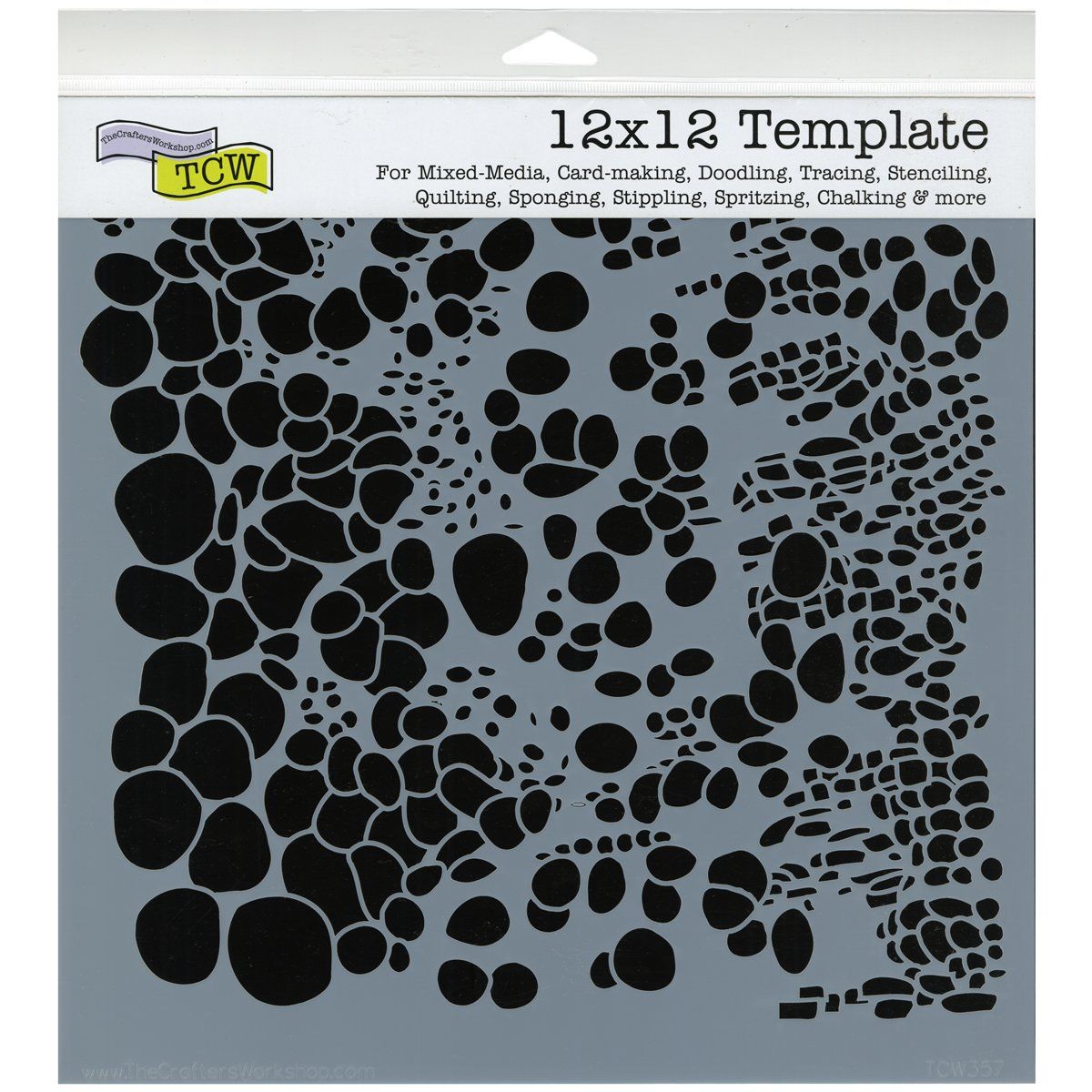The Crafters Workshop - 12&quot;x12&quot; Stencil - Cell Theory