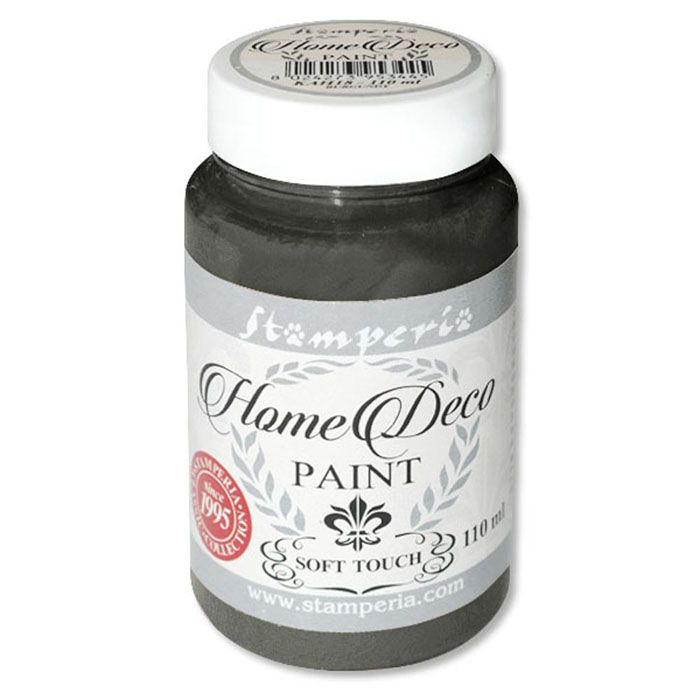 Stamperia - Home Deco Paint - 110ml - Black