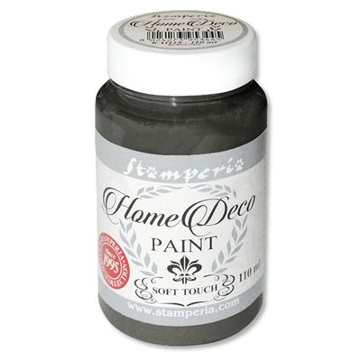 Stamperia - Home Deco Paint - 110ml - Black
