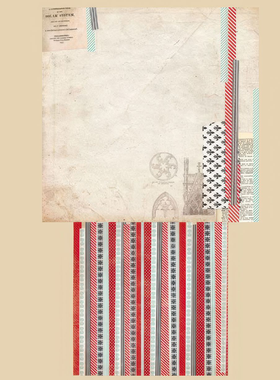 Bo Bunny - Star-Crossed - 12&quot;x12&quot; Double-sided Paper - Washi
