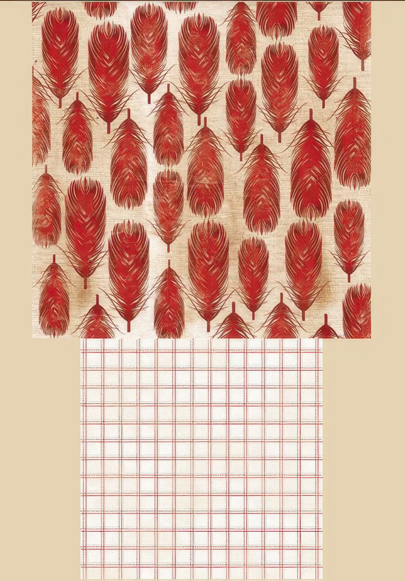 Bo Bunny - Star-Crossed - 12&quot;x12&quot; Double-sided Paper - Feather