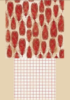 Bo Bunny - Star-Crossed - 12&quot;x12&quot; Double-sided Paper - Feather