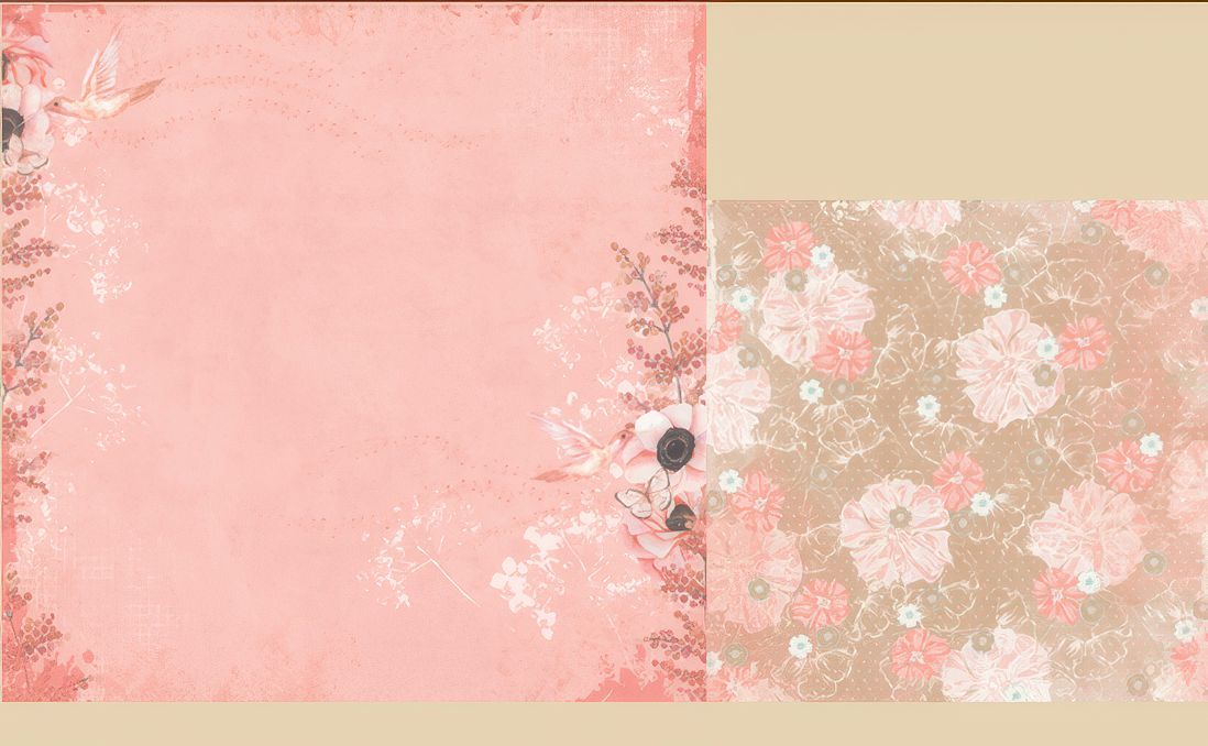 Bo Bunny - Butterfly Kisses - 12&quot;x12&quot; Double-sided Paper - Peaceful