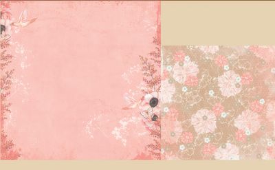 Bo Bunny - Butterfly Kisses - 12&quot;x12&quot; Double-sided Paper - Peaceful