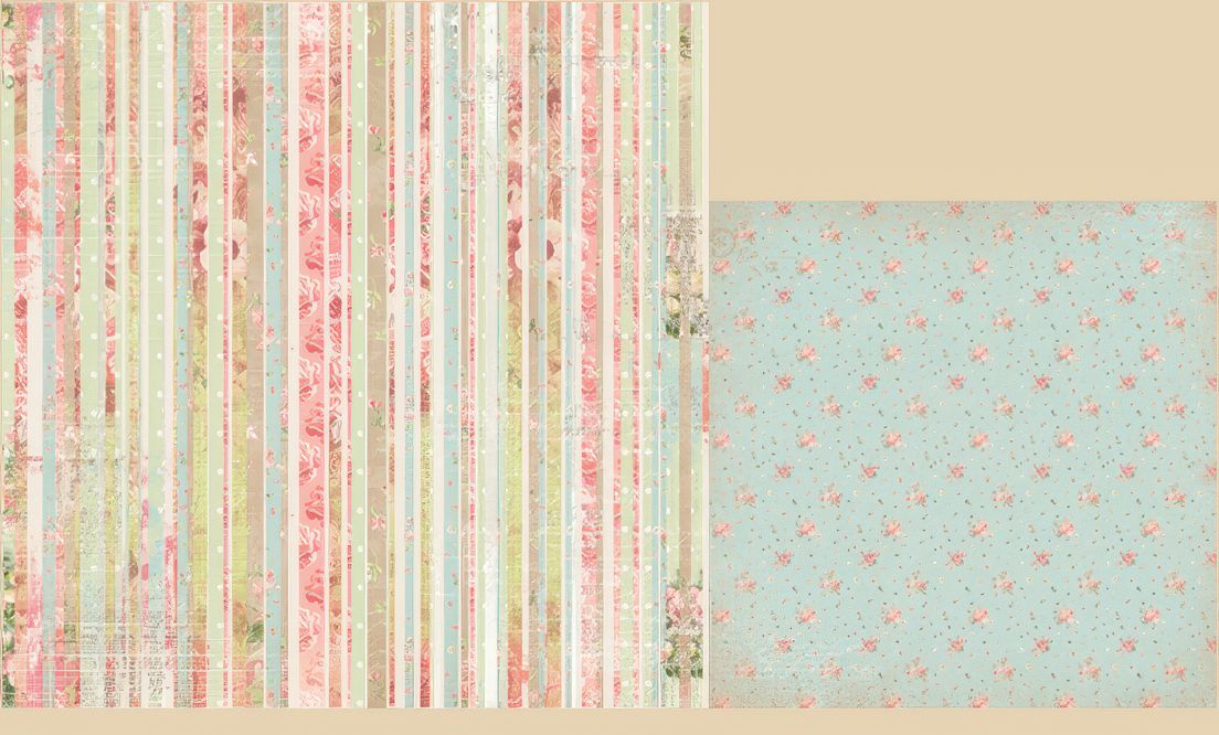 Bo Bunny - Soiree - 12&quot;x12&quot; Double-sided Paper - Stripe