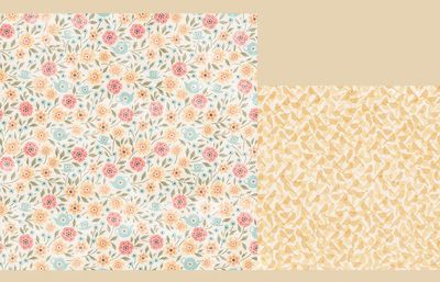 Bo Bunny - Early Bird - 12&quot;x12&quot; Double-sided Paper - Enchanted
