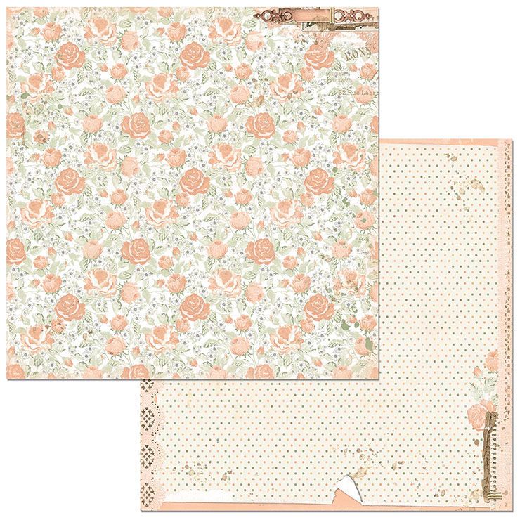Bo Bunny - Once upon a Lifetime - 12&quot;x12&quot; Double-sided Paper - Discoveries