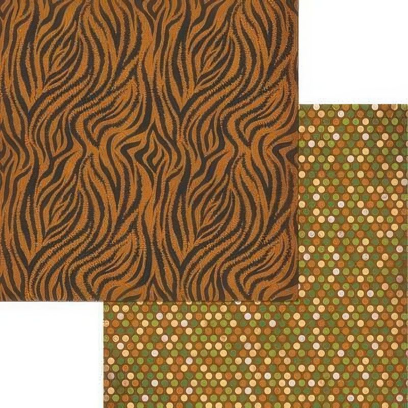 Bo Bunny -  Jungle Life - 12&quot; x 12&quot; Double-sided Paper - Zoo