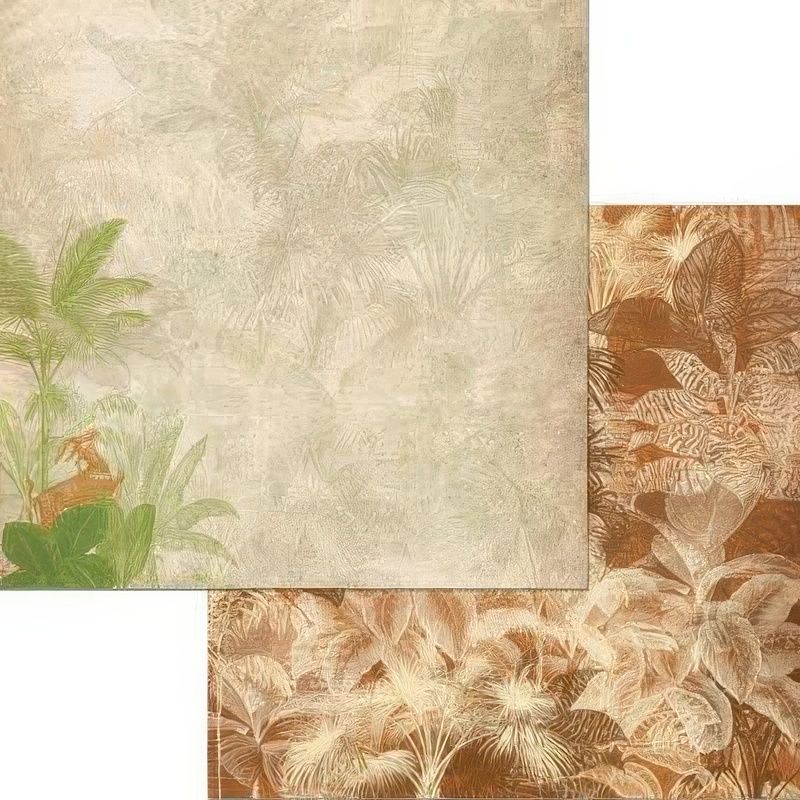 Bo Bunny -  Jungle Life - 12&quot; x 12&quot; Double-sided Paper - Canopy