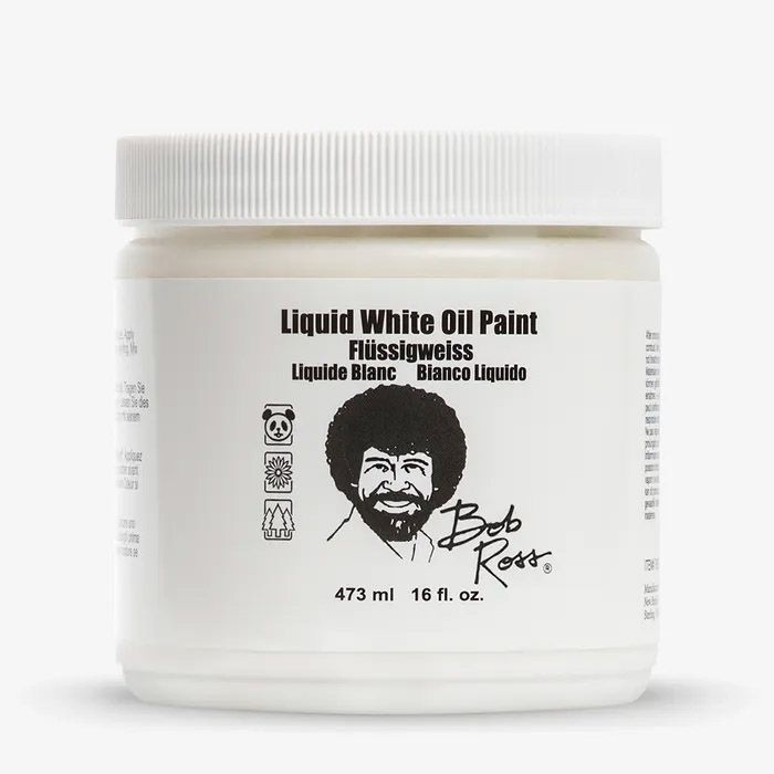 Bob Ross - Liquid White Oil Paint - 473ml