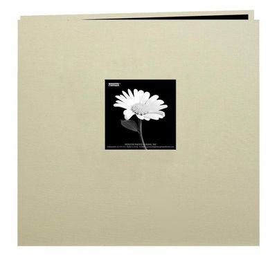 Pioneer - 12&quot;x12&quot; Photo Album - Cloth Cover - Biscotti Beige