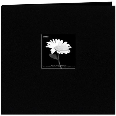 Pioneer - 12"x12" Photo Album - Cloth Cover - Black
