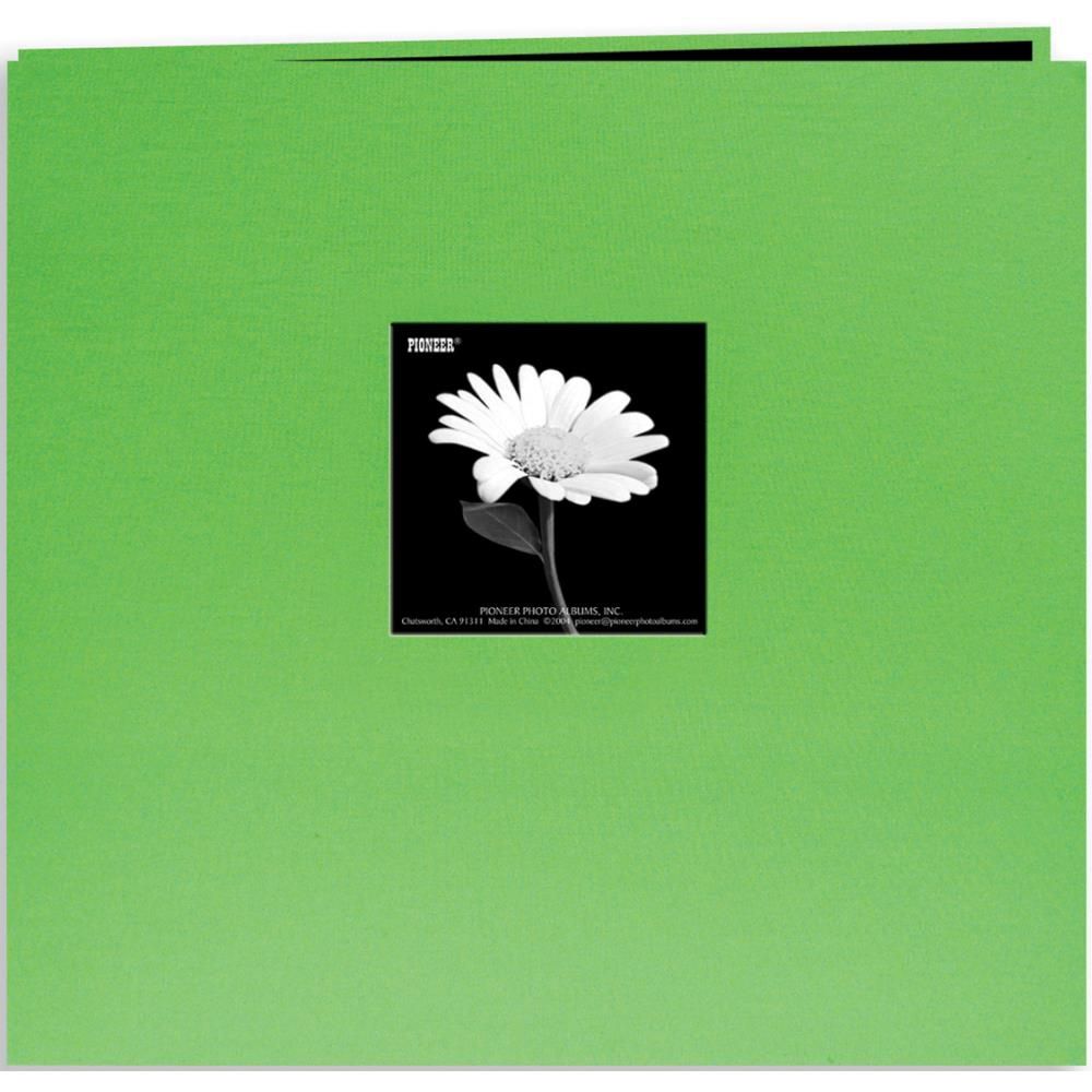 Pioneer - 12&quot;x12&quot; Photo Album - Cloth Cover - Citrus Green