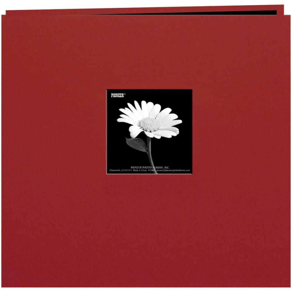 Pioneer - 12&quot;x12&quot; Photo Album - Cloth Cover - Burgundy