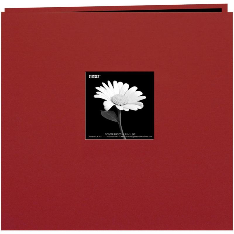 Pioneer - 12&quot;x12&quot; Photo Album - Cloth Cover - Burgundy