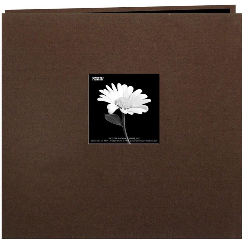 Pioneer - 12&quot;x12&quot; Photo Album - Cloth Cover - Brown