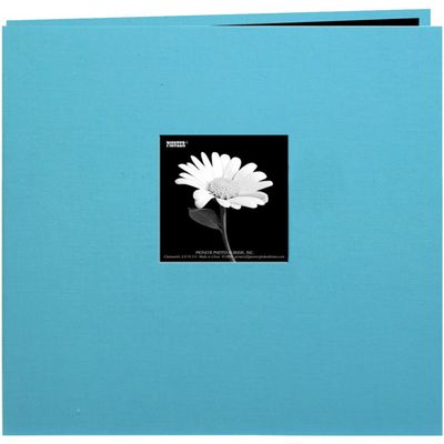 Pioneer - 12&quot;x12&quot; Photo Album - Cloth Cover - Turquoise Blue