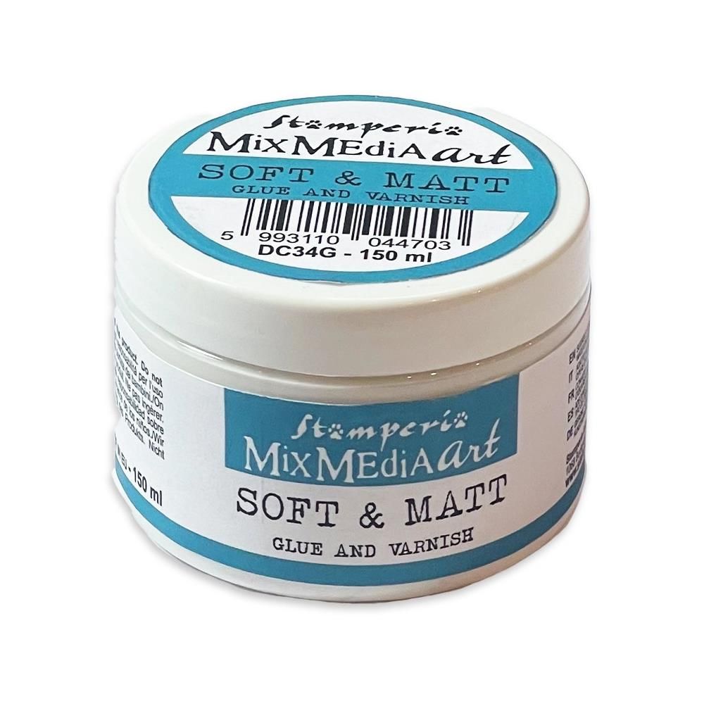 Stamperia - Soft &amp; Matt Glue and Varnish - 150ml