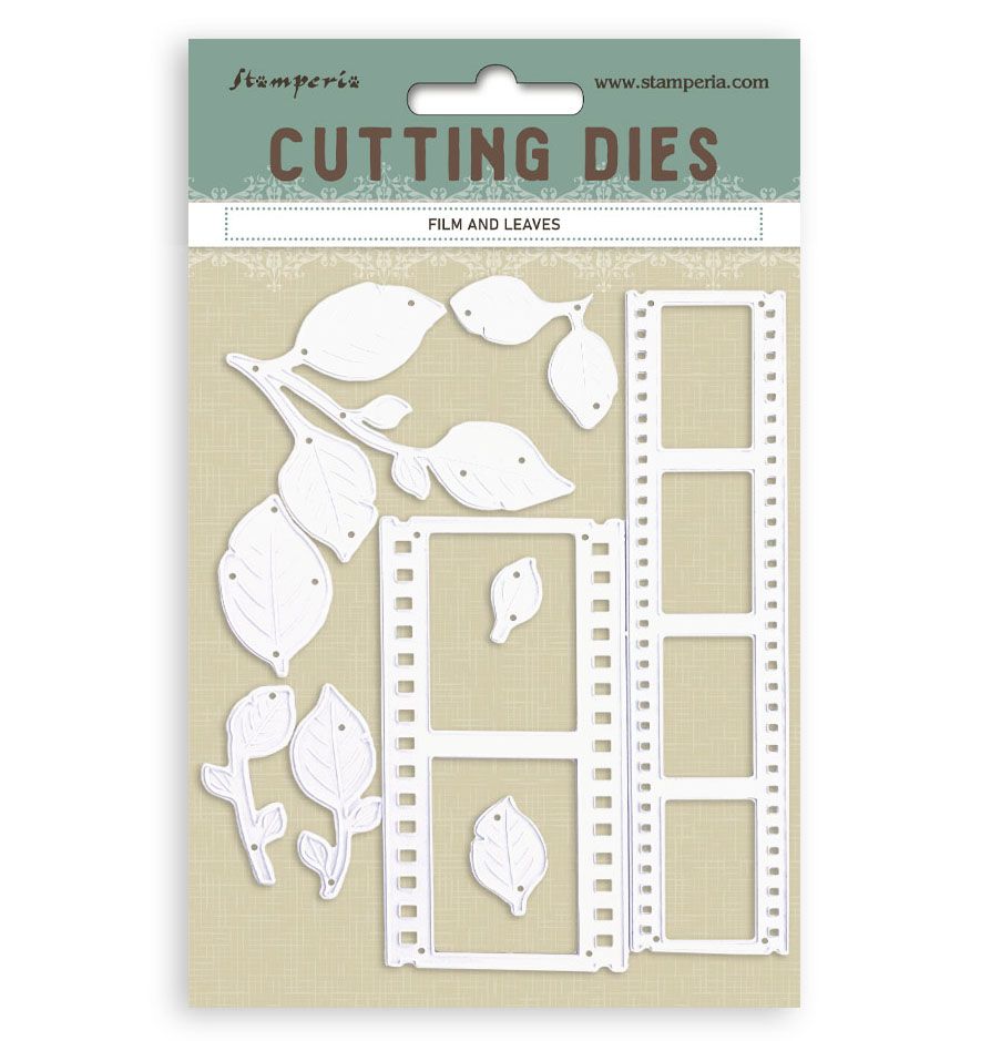 Stamperia - Cutting Dies - A6 - Film and Leaves
