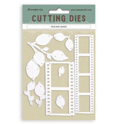 Stamperia - Cutting Dies - A6 - Film and Leaves