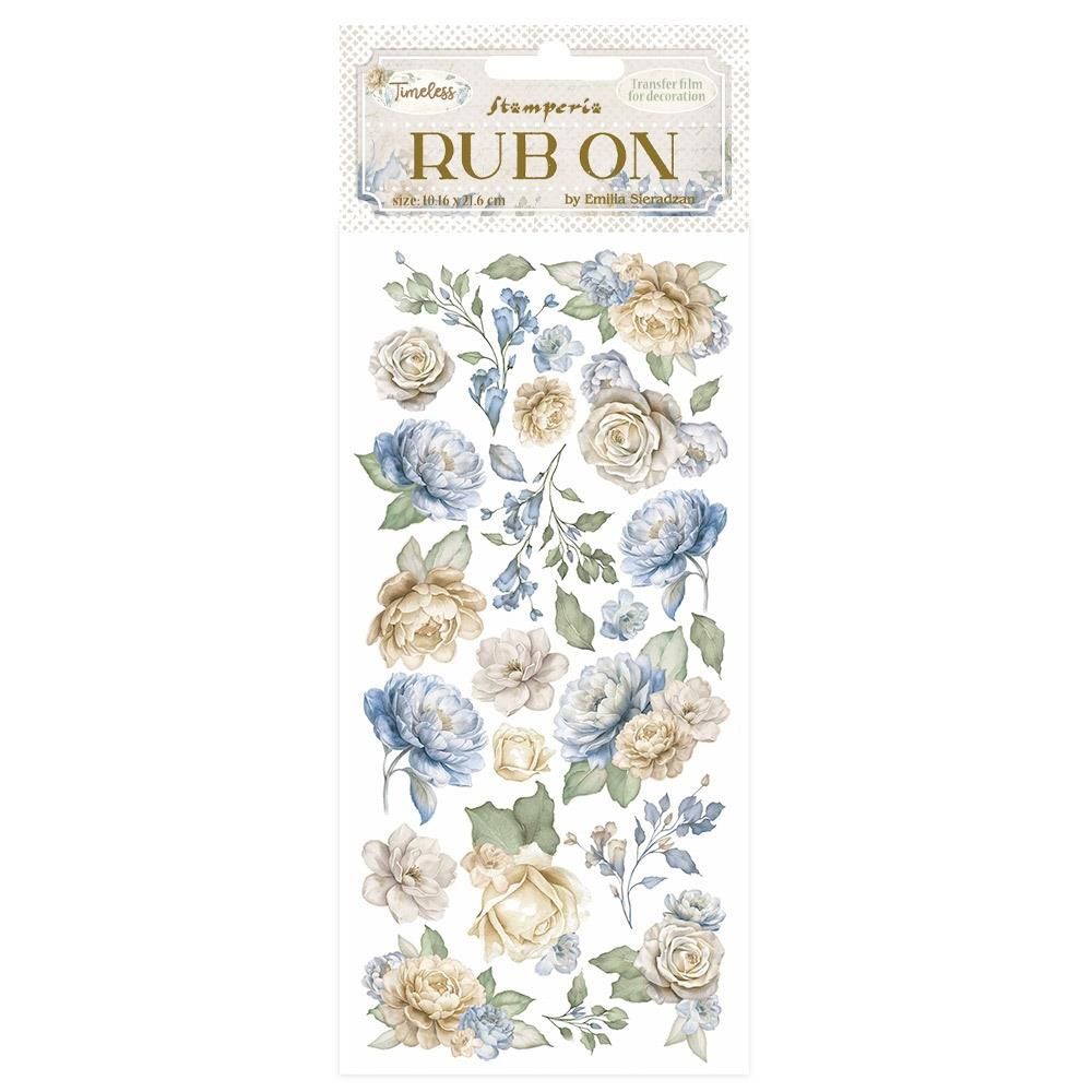 Stamperia - Timeless - Rub-ons - Flowers