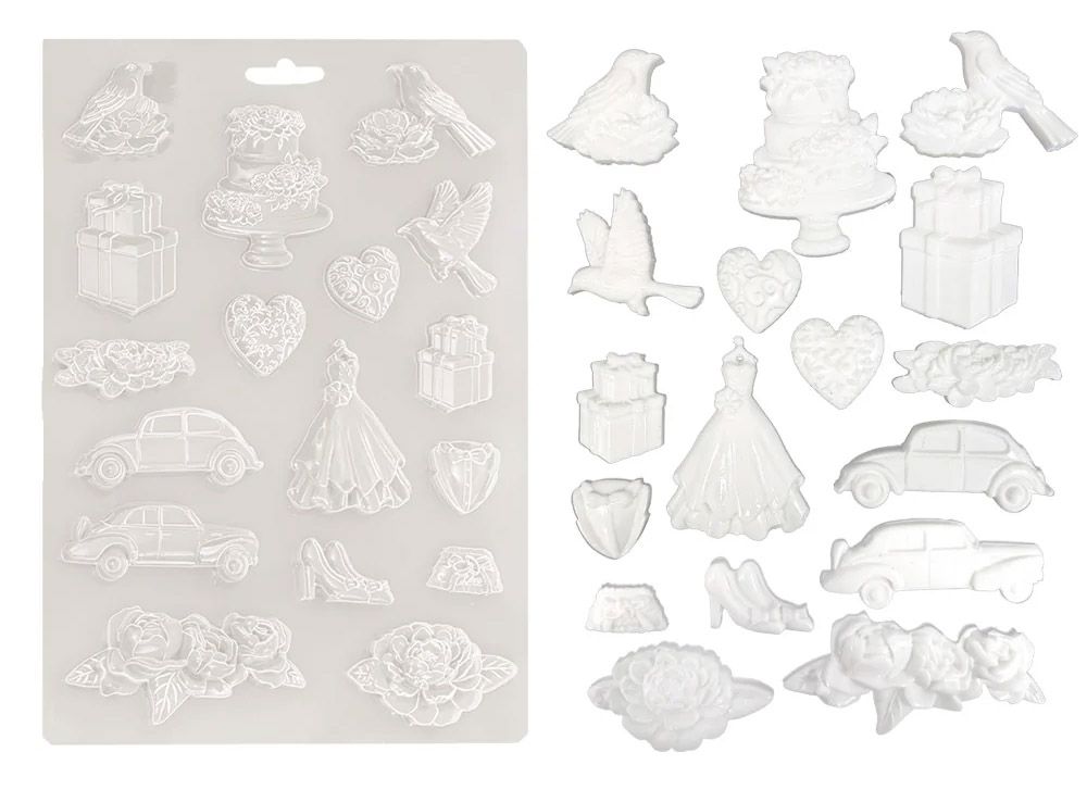 Stamperia - Timeless - A4 Soft Mould