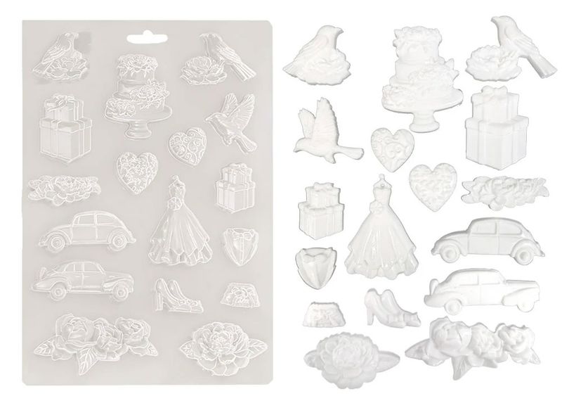 Stamperia - Timeless - A4 Soft Mould