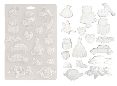 Stamperia - Timeless - A4 Soft Mould